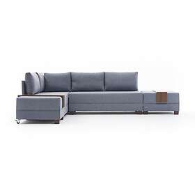 Algeria Sovesofa m. Sjeselong 4-sits 140x190 Blå 825BLC2670