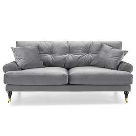 Andrew 2-sits Sofa Svart