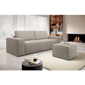Kamli Sovesofa 3-sits med oppbevaring Beige SO-SILL-18SO
