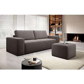 Kamli Sovesofa 3-sits med oppbevaring Brun SO-SILL-07SAV