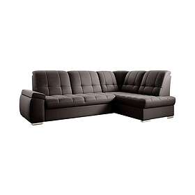 Sajana Sovesofa m. Sjeselong 3-sits Mörkbrun CO-SAD-RT-22FL