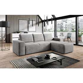 Kamli Sovesofa m. Sjeselong med oppbevaring Ljusgrå CO-SILL-RT-03NU