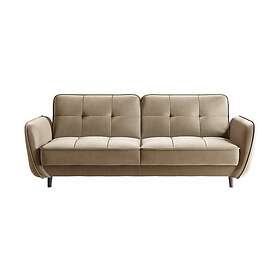 Katsuya Sovesofa 3-sits Gul/Beige SO-BEL-20NU