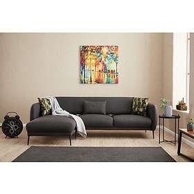 Wenus Sjeselongbäddsoffa 3-sits Antracit 825BLC2763