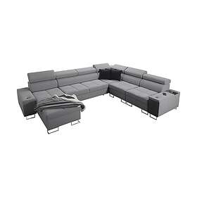 Morenia 4-sits Hörnbäddsoffa Venstre Ljusgrå