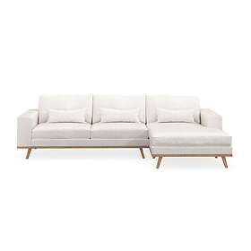 Copenhagen Sjeselongsoffa Høyre Vit 1981566