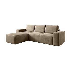 Kamli Sovesofa m. Sjeselong med oppbevaring Brun CO-SILL-LT-20NU