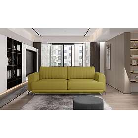 Jalissia 3-sits Sofa Gul SO-ELI-45SA