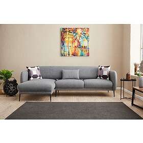 Wenus Sjeselongbäddsoffa 3-sits Grå 825BLC2767