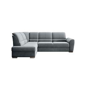 Sajmon Sovesofa m. Sjeselong 3-sits Grå CO-SIB-LT-04VE