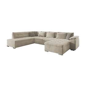Vekerum 8-sits Sovesofa Høyre Beige