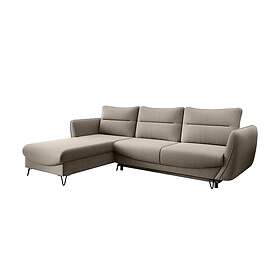 Lence Sovesofa m. Sjeselong Förvaring Beige CO-SIL-LT-18VER