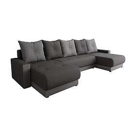 Siggarud 6-sits Sovesofa Høyre Mörkgrå