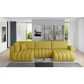 Yorktown U-bäddsoffa Sjeselong Høyre Gul CO-BON-RT-45SA