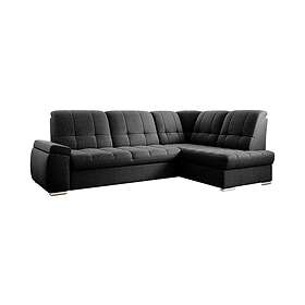 Sajana Sovesofa m. Sjeselong 3-sits Svart CO-SAD-RT-10FL