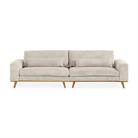 Copenhagen 4-seater Manchestersoffa Beige 1198571