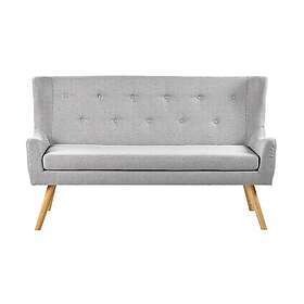 Skibby 2-sits Sofa Ljusgrå 245125
