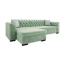 Sovesofa med divan Grön