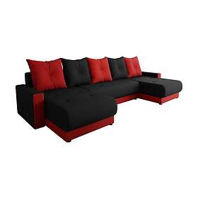 Siggarud Sovesofa Sort/Röd