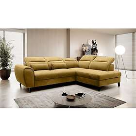 Sajda Sovesofa m. Sjeselong 3-sits Gul CO-NOB-RT-45LO