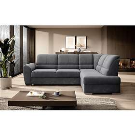 Sajmon Sovesofa m. Sjeselong 3-sits Mörkgrå CO-SIB-RT-06SO