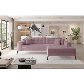 Solangis Sjeselongsoffa Høyre Ljusrosa Sol_33