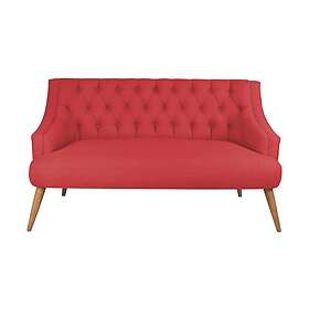 Lamonti 2-sits Sofa Rød/Natur 558ZEN1239