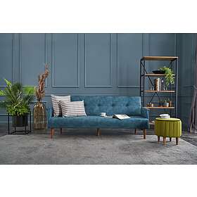 Austria Sovesofa 3-sits 180x110 Turkos 825BLC2678