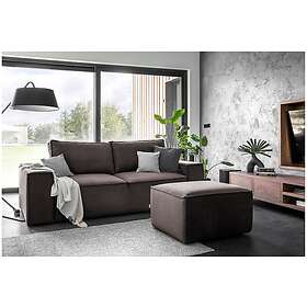 Kamli Sovesofa 3-sits med oppbevaring Brun SO-SILL-22VE
