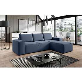 Kamli Sovesofa m. Sjeselong med oppbevaring Blå CO-SILL-RT-40GO