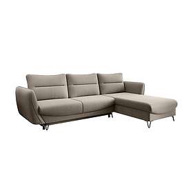 Lence Sovesofa m. Sjeselong Förvaring Beige CO-SIL-RT-18VER