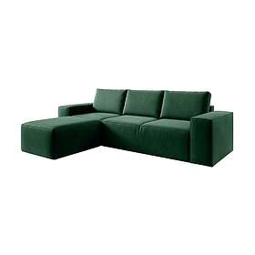 Kamli Sovesofa m. Sjeselong med oppbevaring Grön CO-SILL-LT-35LU