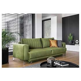 Jalissia 3-sits Sofa Ljusgrön SO-ELI-33LO