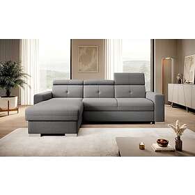 Trent Sovesofa m. Sjeselong med oppbevaring 3-sits Grå CO-FR-LT-05GO