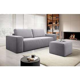 Kamli Sovesofa 3-sits med oppbevaring Ljusgrå SO-SILL-80SOL