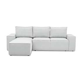 Kamli Sovesofa m. Sjeselong med oppbevaring Ljusgrå CO-SILL-LT-04BOR