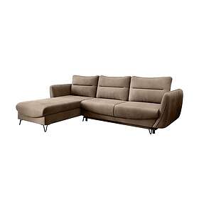 Lence Sovesofa m. Sjeselong Förvaring Beige CO-SIL-LT-20NU