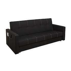 Bona Sovesofa 214x89x88 cm Svart