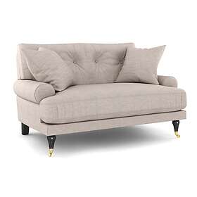 Andrew Loveseat Beige/Mässing