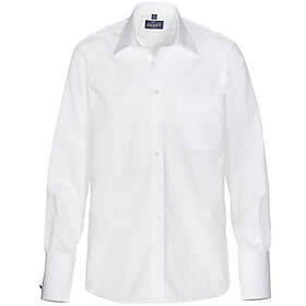 Skjorta TAYLOR dubbel manschett vit regular fit