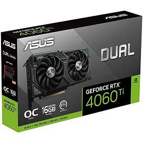 Asus GeForce RTX 4060 Ti Dual OC HDMI 3xDP 16GB