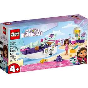 LEGO Gabby's Dollhouse 10786 Gabby og Havkatts skip og spa