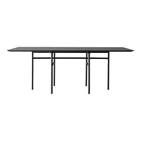 Audo Copenhagen Snaregarde Dining Table Rectangular Black Oak/Black Steel