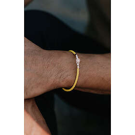 Scottsberry Gult Läderarmband Minimalista