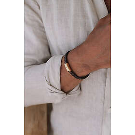 Scottsberry Brunt Läderarmband Edward