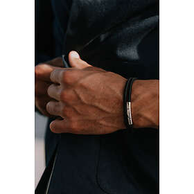 Scottsberry Svart Armband Dual Simplicity Silver