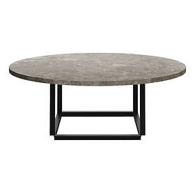 New Works Florence Coffee Table Ø90 cm - Black Marquina Marble