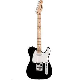 Squier Telecaster MN White Pickguard Black