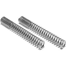 Yss Lo435a038s455 Yamaha Yz 125 06-15 Front Fork Springs Set Silver 455 mm / 3,8 N/mm