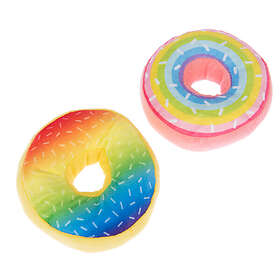Squeaky Donuts Set hundleksak 2-pack: Ø 14 cm